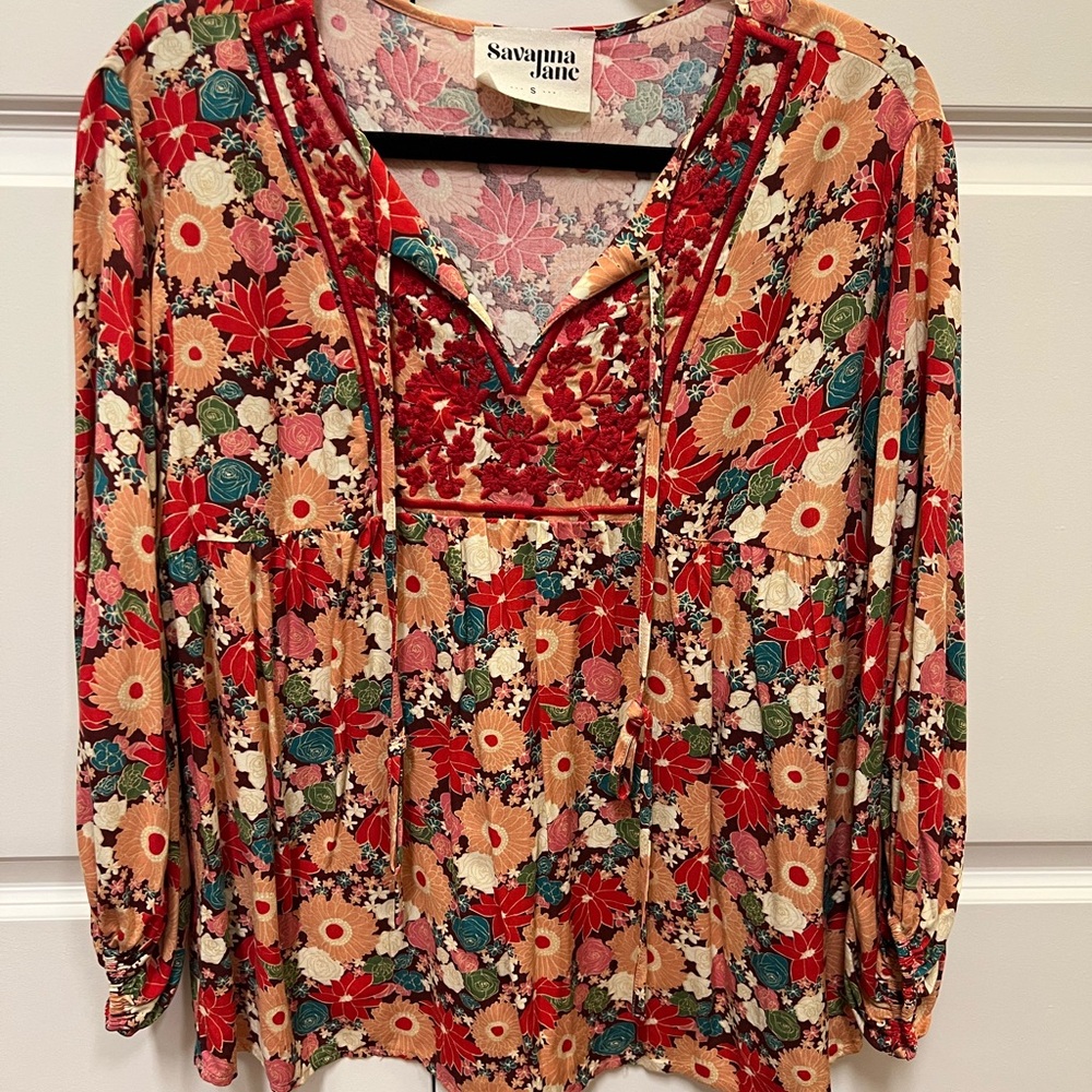 Savanna Jane Floral Blouse